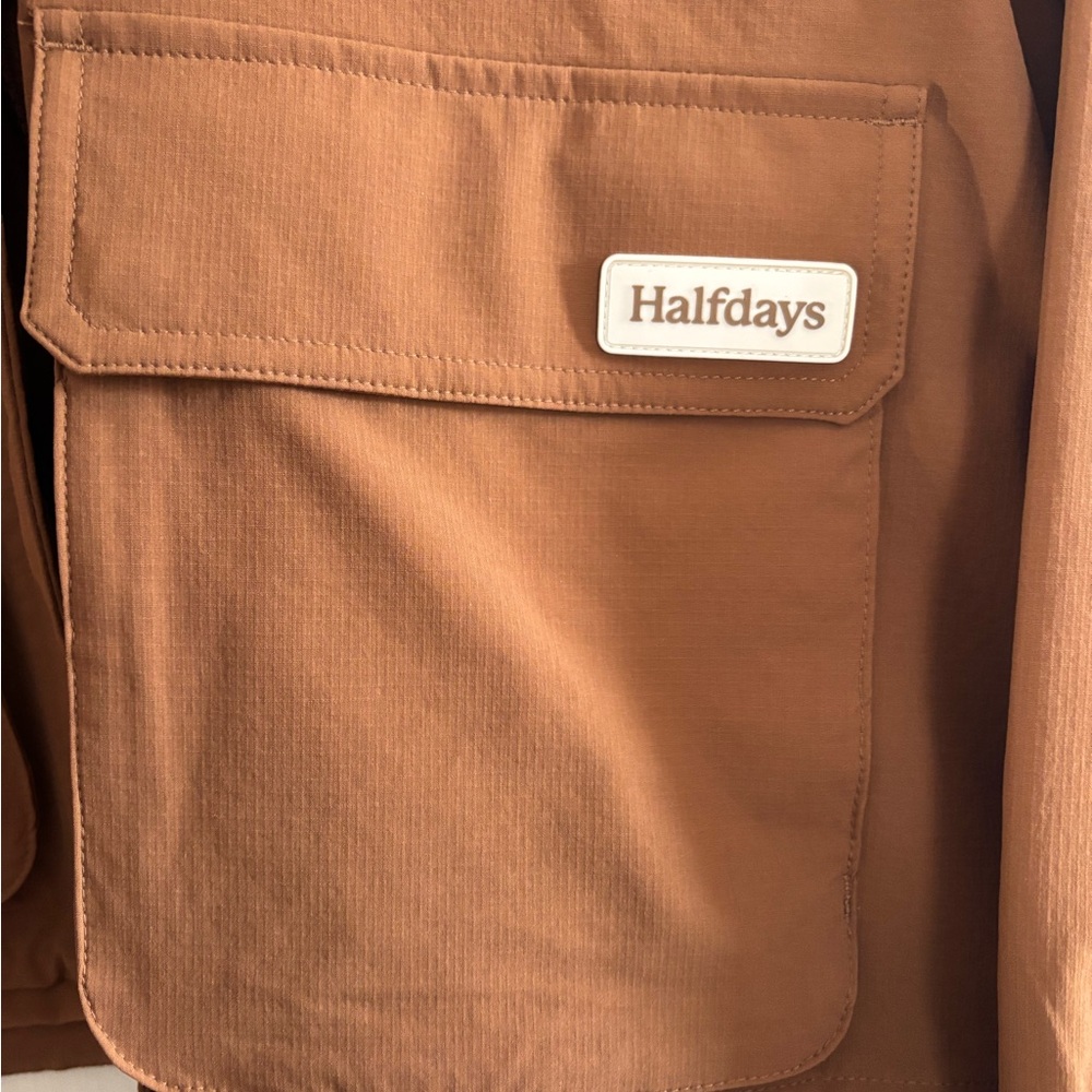 Halfdays Women's Tan Ski Fashion Jacket - Picture 2 of 9